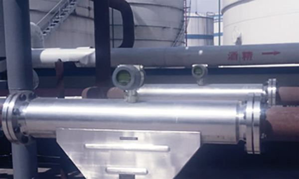 質(zhì)量流量計，酒精裝車，酒精廠流量測量